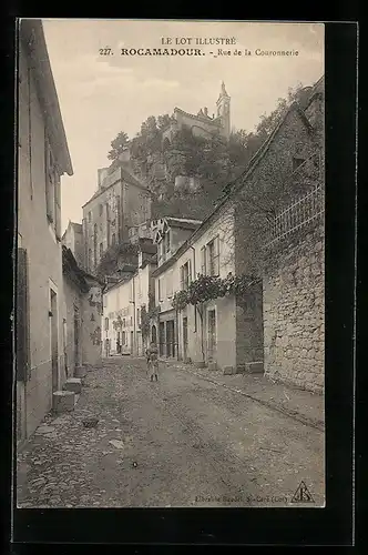 AK Rocamadour, Rue de la Couronnerie