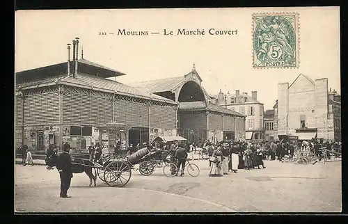 AK Moulins, Le Marché Couvert