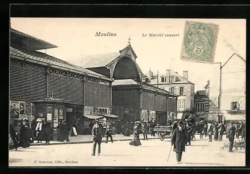 AK Moulins, Le Marché couvert