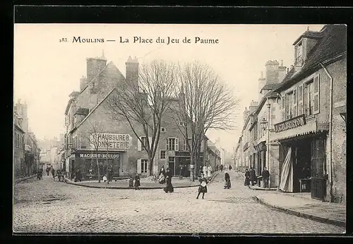 AK Moulins, La Place du Jeu de Paume