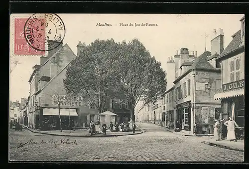 AK Moulins, Place du Jeu-de-Paume