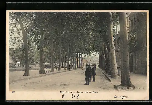 AK Moulins, Avenue de la Gare