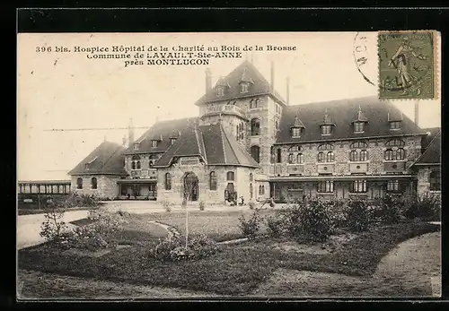 AK Lavault-Sainte-Anne, Hospice-Hôpital de la Charité au Bois de la Brosse