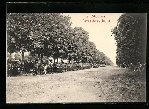 AK Moulins, Revue du 14 Juillet