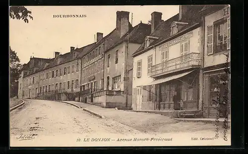 AK Le Donjon, Avenue Honoré Prèveraud