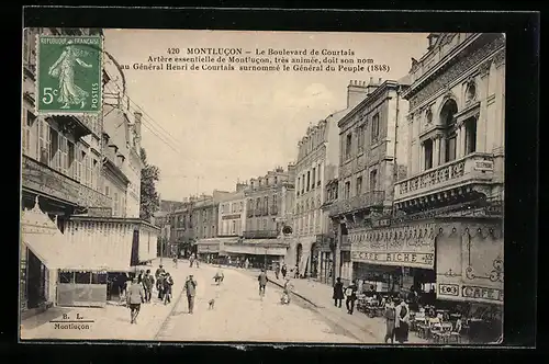 AK Montlucon, Le Boulevard de Courtais