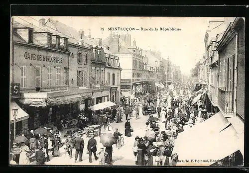 AK Montlucon, Rue de la Republique