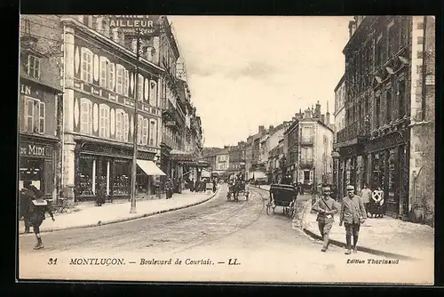 AK Montlucon, Boulevard de Courtais