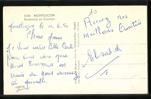 AK Montlucon, Boulevard de Courtais