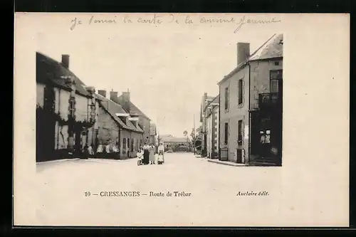 AK Cressanges, Route de Trébar