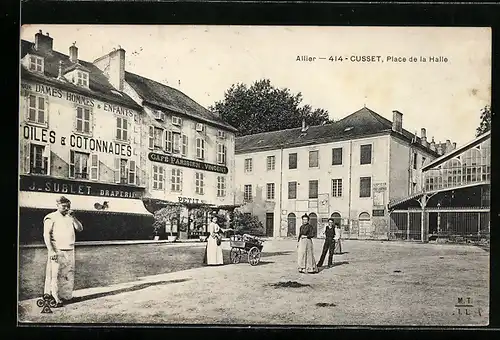 AK Cusset, Place de la Halle