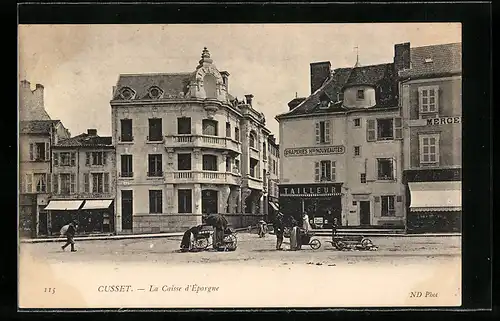 AK Cusset, La Caisse d`Épargne