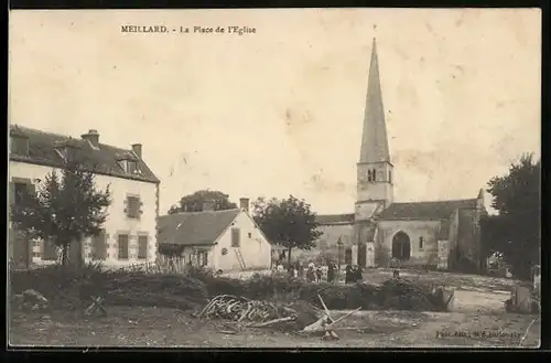 AK Meillard, La Place de l`Eglise