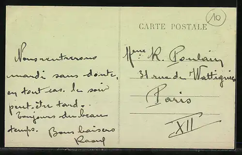 AK Le Theil, Avenue, Place de l`Eglise