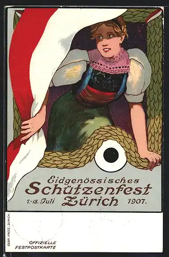 AK Zürich, Eidgenössisches Schützenfest 1907