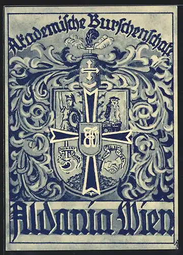 AK Wien, Studentenwappen der Aldania