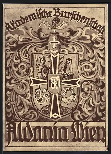 AK Wien, Studentenwappen der Aldania
