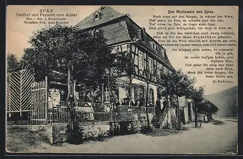 AK Spay, Gasthof und Pension zum Anker