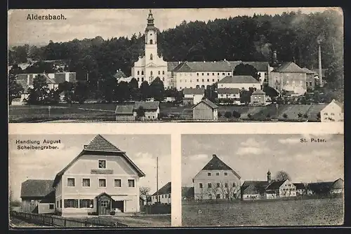 AK Aldersbach, Handlung von August Scheibengraber, St. Peter