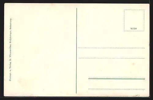 AK Rotenburg a. d. Fulda, Strasse am Rasen