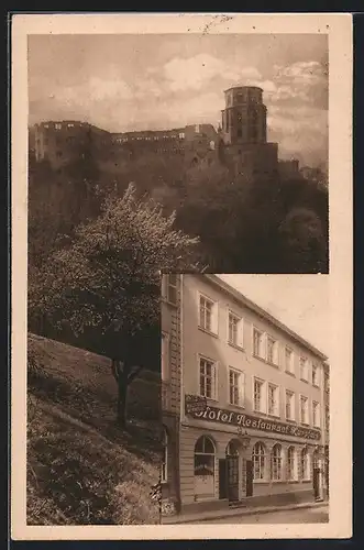 AK Heidelberg, Hotel und Restaurant Kurpfalz