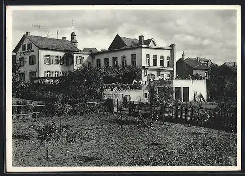 AK Frankfurt a. M.-Berkersheim, Gasthaus zur schönen Aussicht