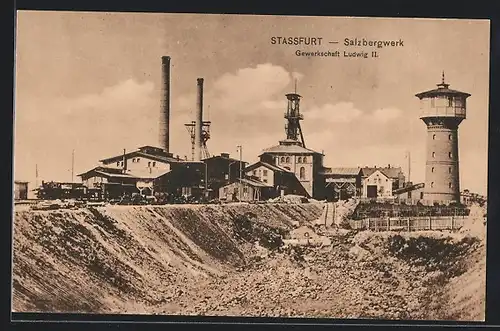 AK Stassfurt, Salzbergwerk, Gewerkschaft Ludwig II.