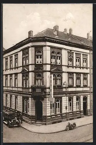 AK Heidelberg, Gasthaus Grünes Laub, Brückenstrasse 14