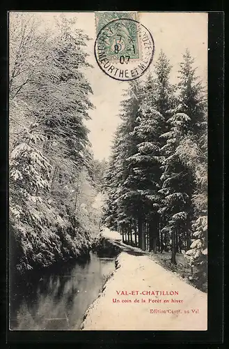 AK Val-et-Chatillon, Un coin de la Foret en hiver