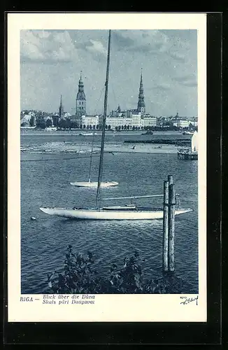 AK Riga, Blick über die Duna