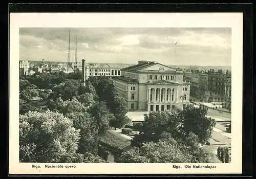 AK Riga, Die Nationaloper