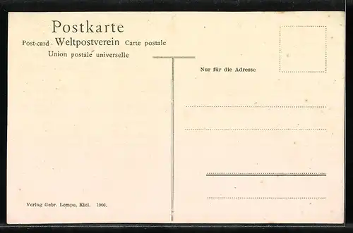 Lithographie Gewitter bei Nacht, unsere Kriegsflotte auf hoher See, Kampfschiffgeschwader