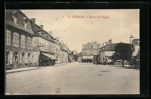 AK Le Donjon, Route de Digoin