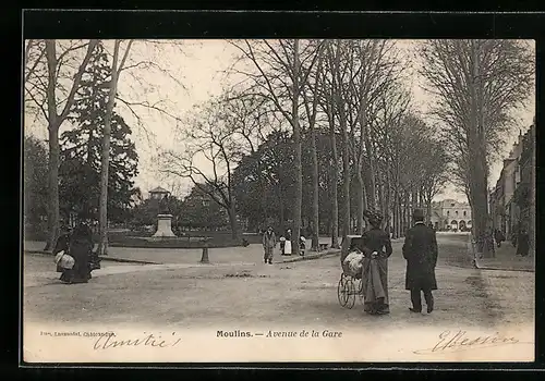 AK Moulins, Avenue de la Gare