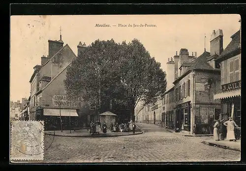 AK Moulins, Place du Jeu-de-Paume
