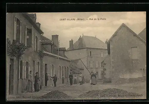 AK Saint-Hilaire, Rue de la Poste