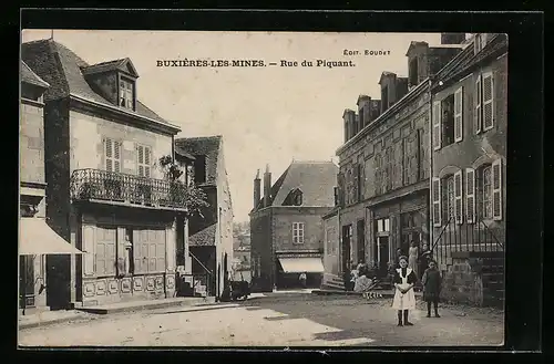 AK Buxieres-les-Mines, Rue du Piquant