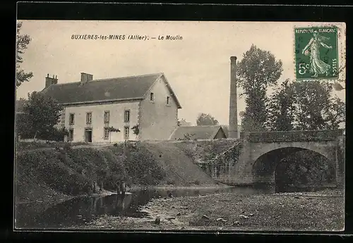 AK Buxières-les-Mines, Le Moulin