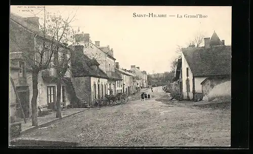 AK Saint-Hilaire, La Grand`Rue
