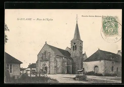 AK Saint-Hilaire, Place de l`Eglise