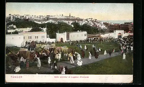 AK Tanger, Soko extérieur et Légation Allemande, deutsche Vertretung