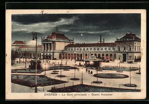 AK Zagreb, Glavni Kolodvor, la Gare principale