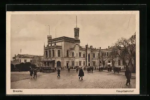 AK Breslau, Hauptbahnhof