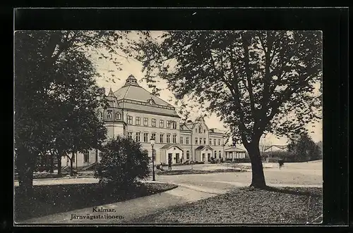 AK Kalmar, Järnvägsstationen, Bahnhof