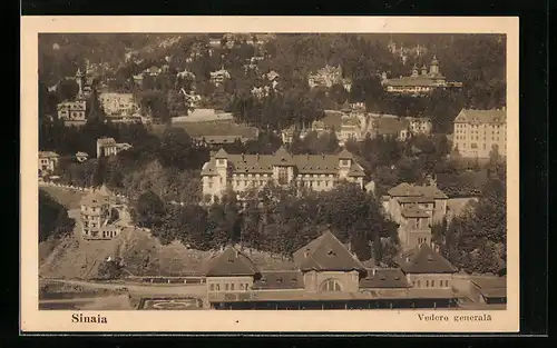 AK Sinaia, Vedere generala, Bahnhof