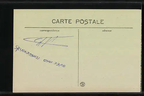 AK Toulouse, Le Pont St-Michel, Strassenbahn