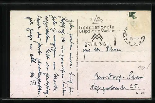 AK Karlsruhe, Kaiserplatz mit Strassenbahn