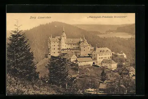 AK Lauenstein, Burg Lauenstein, Thüringisch-Fränkische Grenzwarte