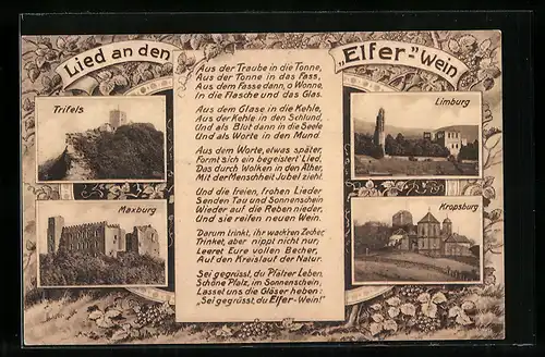 AK Trifels, Maxburg, Limburg, Kropsburg