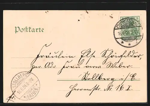 AK Crimmitschau, Bismarckhain